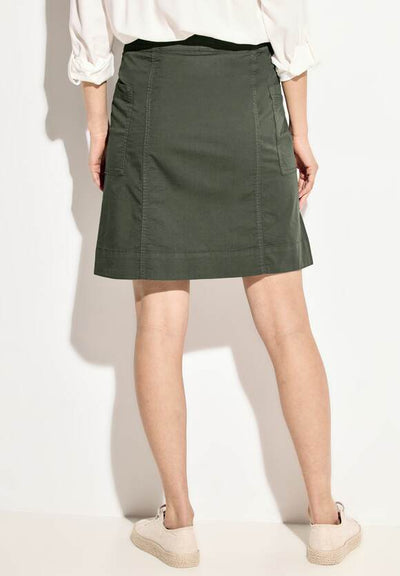 Cecil women's khaki cargo skirt