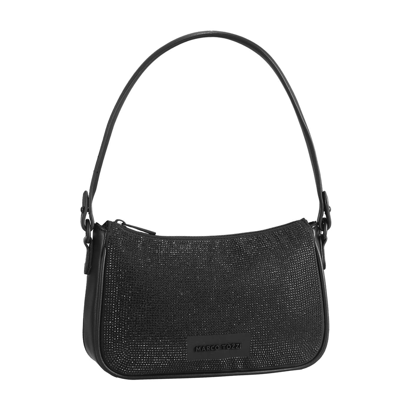 Marco Tozzi women's glitter black bag