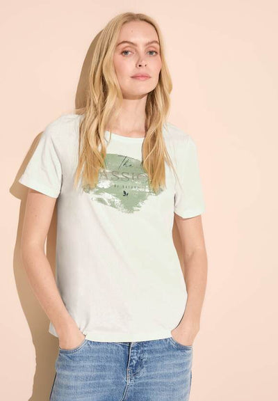Street One women's T-shirt with foil print