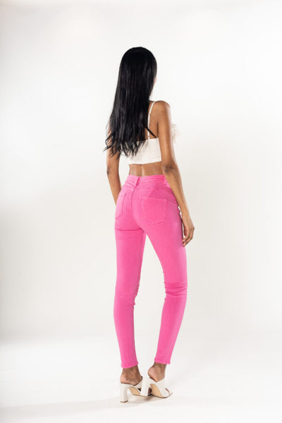 Women's Push up jeans pink