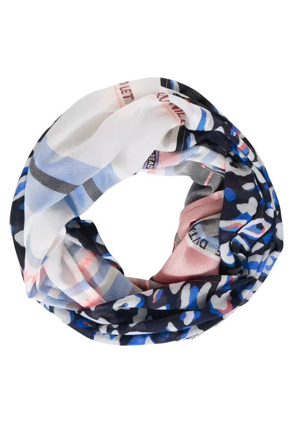 Cecil pastal sequins loop scarf