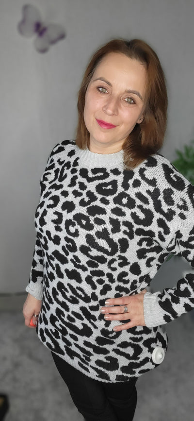 Charlotte leopardprint sweater