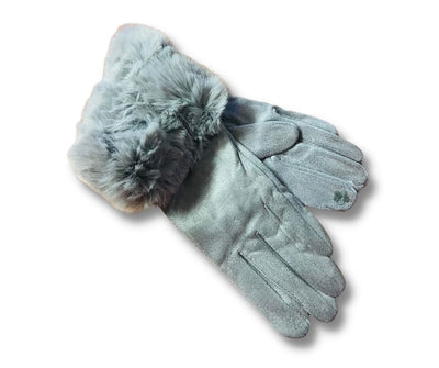 Women's Faux Fur Gloves