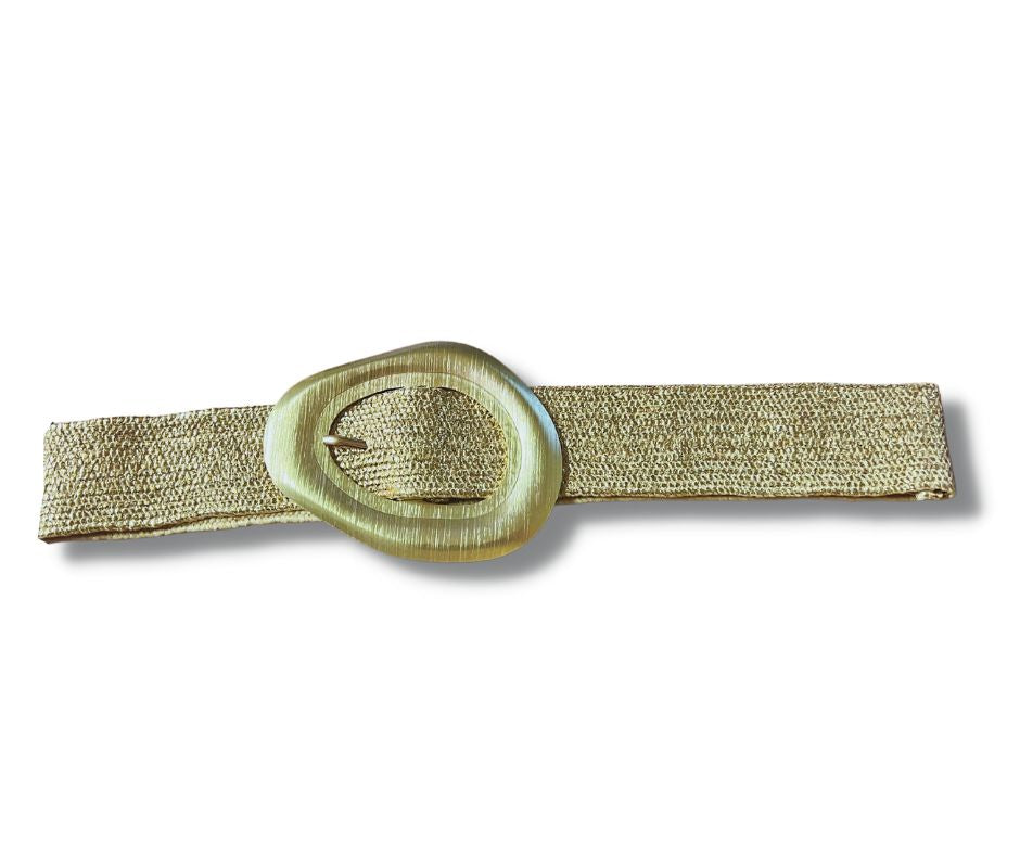 Women's woven elastic belt