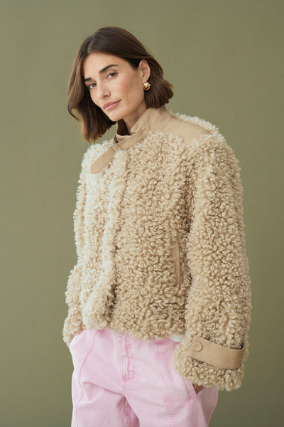 Culture Chanda faux Fur Jacket