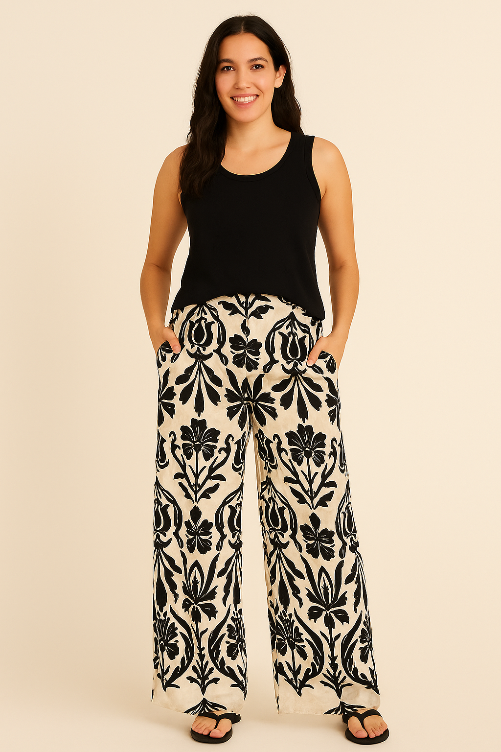 Alena set trousers and top