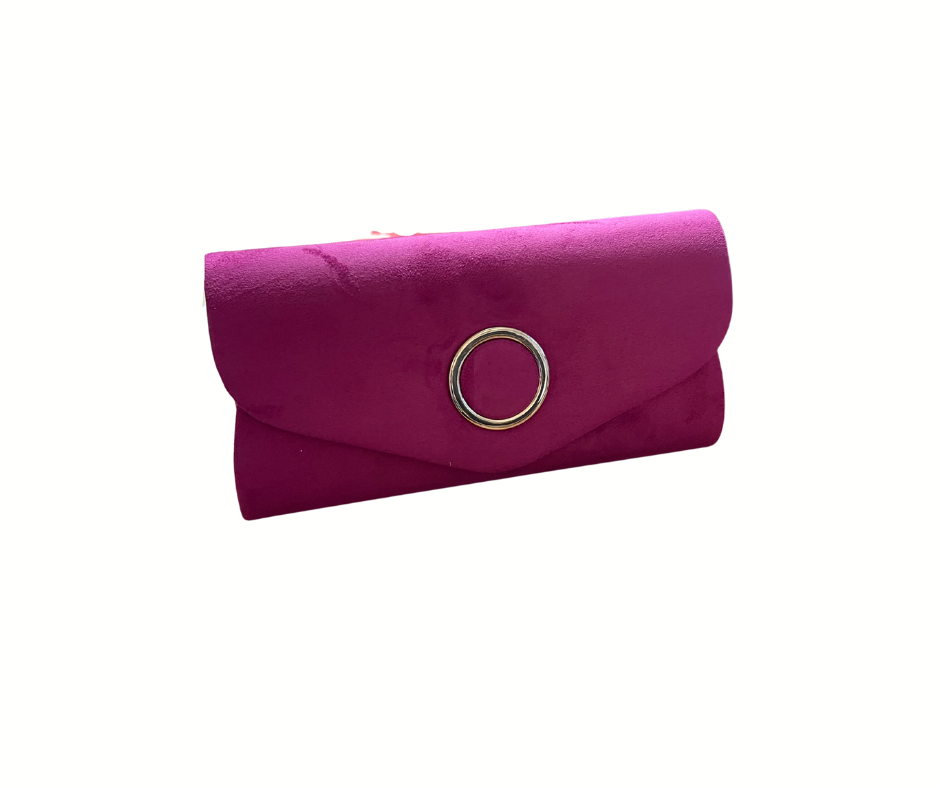 Magenta clutch sale