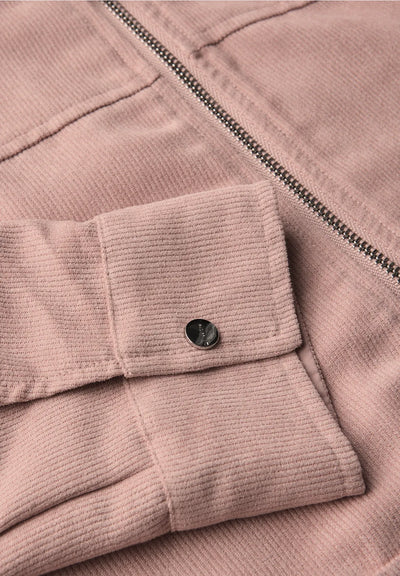 Street One Corduroy jacket with zipper