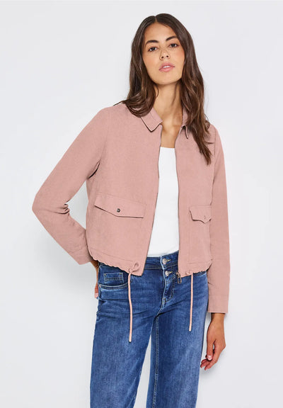 Street One Corduroy jacket with zipper