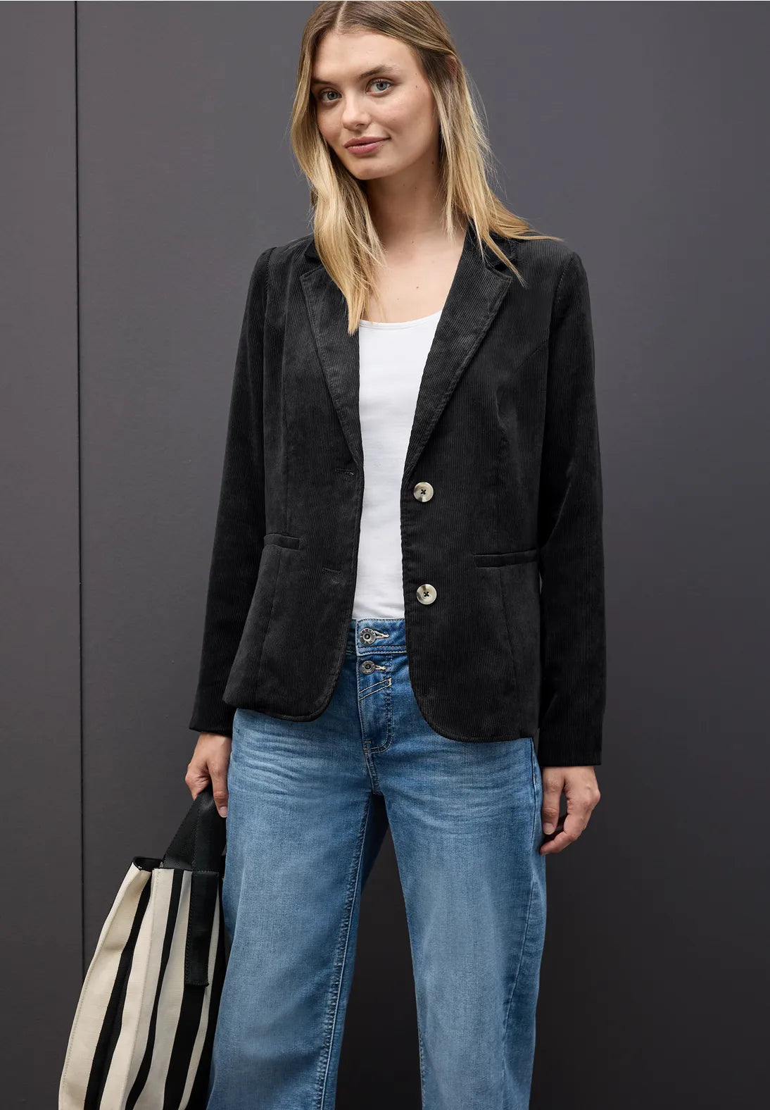 Street One Corduroy Blazer