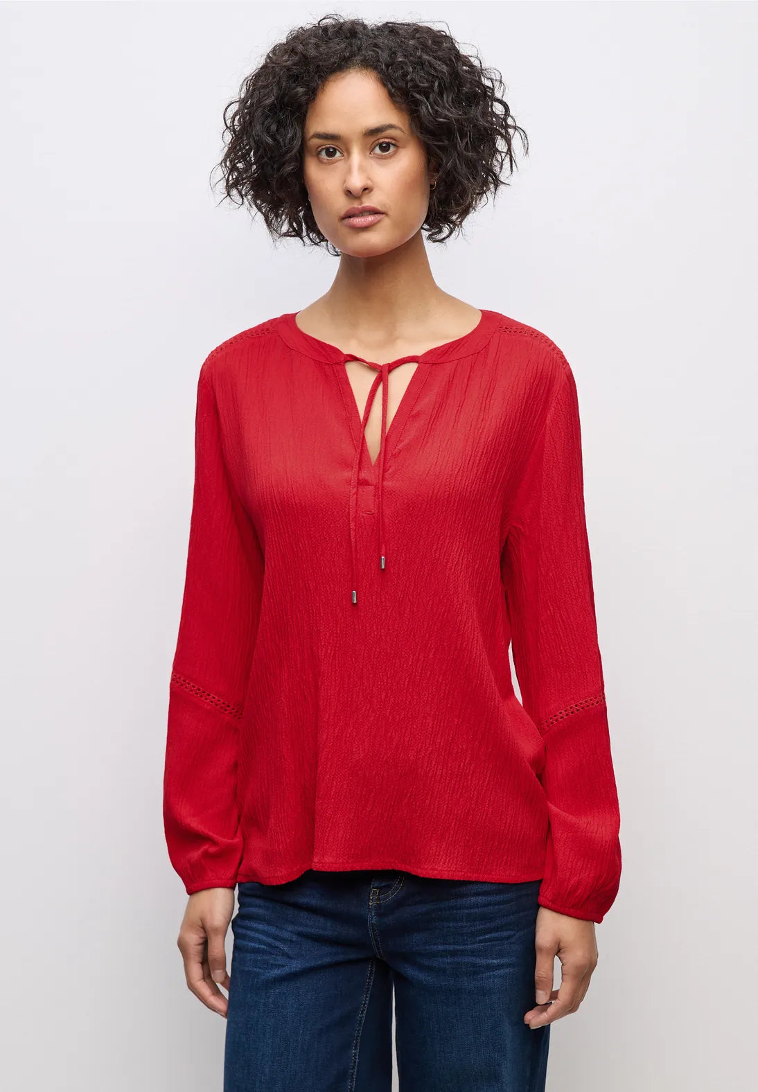 Street One Structured tunic blouse
