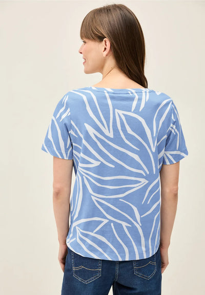 CECIL Zoe Outline Basic T-Shirt
