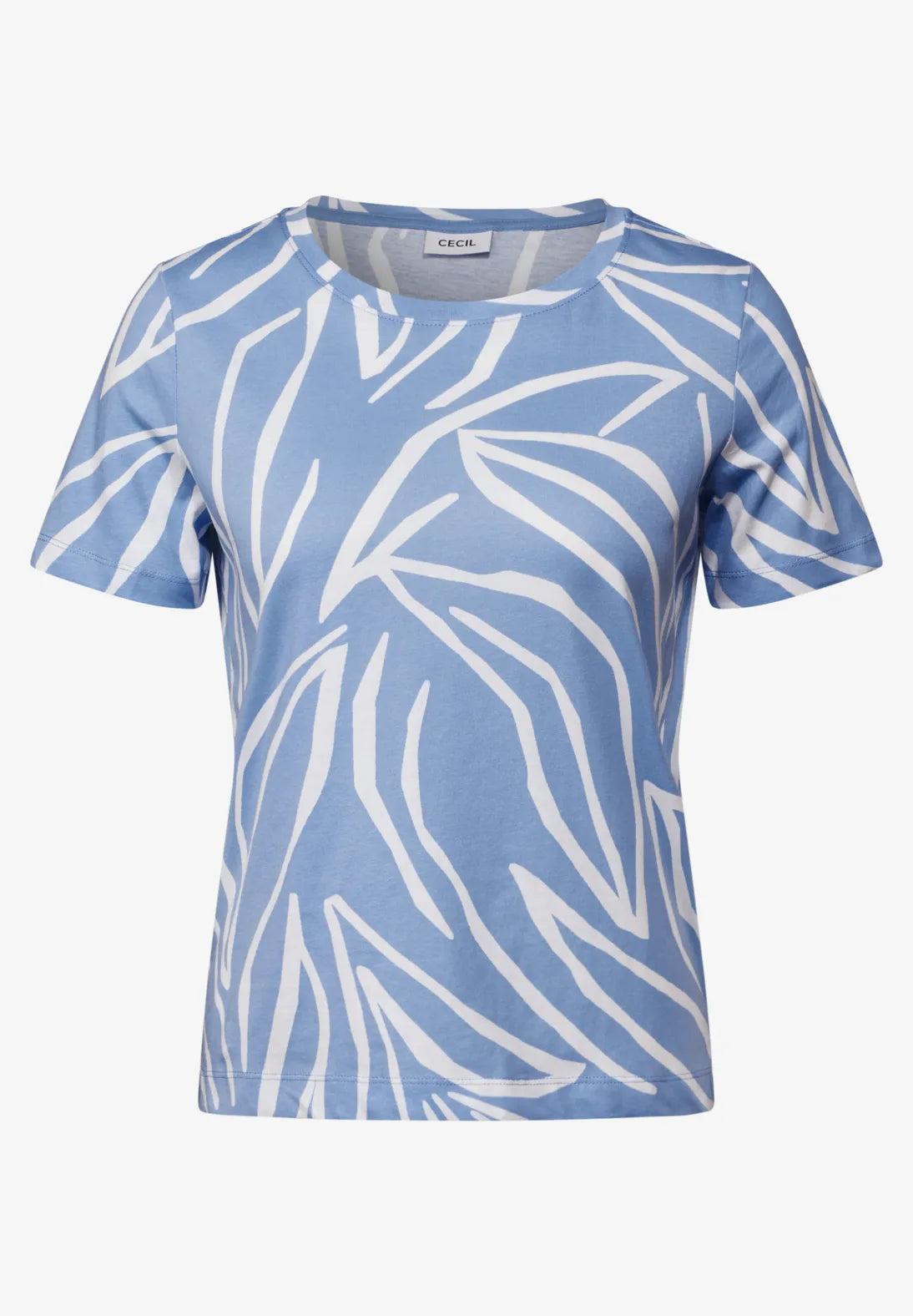 CECIL Zoe Outline Basic T-Shirt