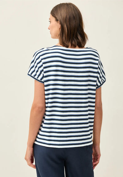 CECIL Stripe Structure T-Shirt