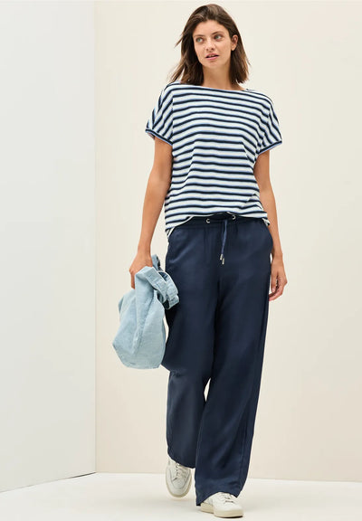 CECIL Stripe Structure T-Shirt