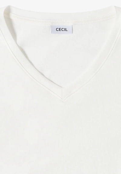 CECIL Basic V-Neck Top