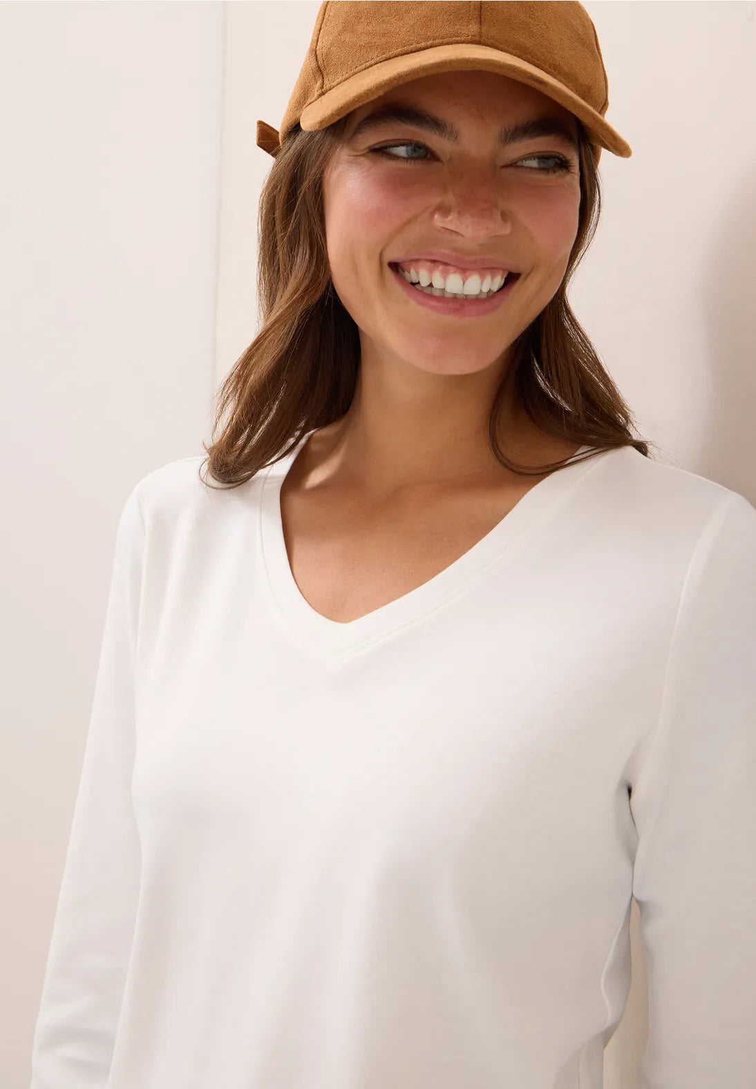 CECIL Basic V-Neck Top