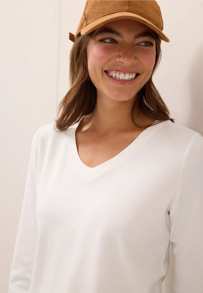 CECIL Basic V-Neck Top