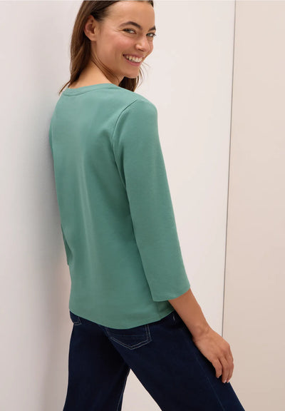 CECIL Basic V-Neck Top
