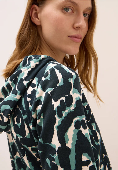 CECIL Patterned Hoodie