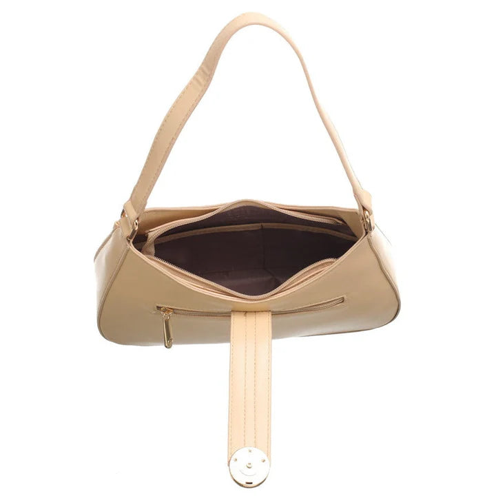 BEIGE, CREAM, CROSSBODY HANDBAG BESSIE LONDON