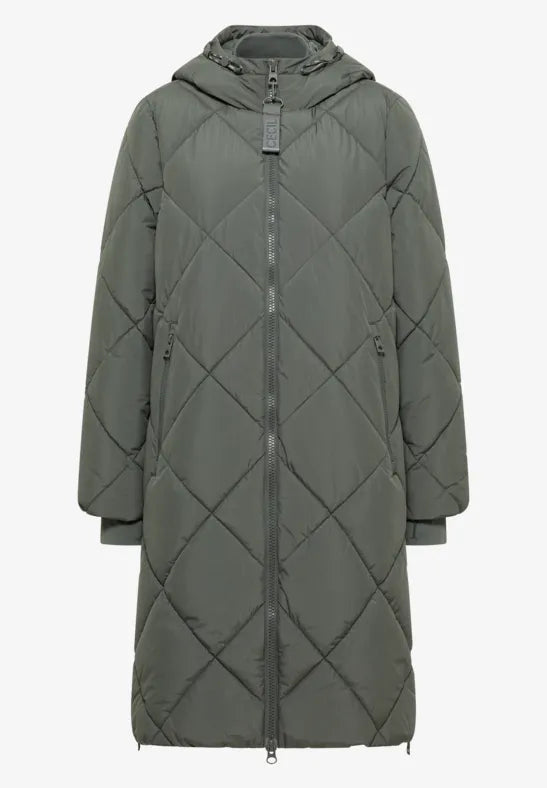 Cecil ripstop Quilted coat