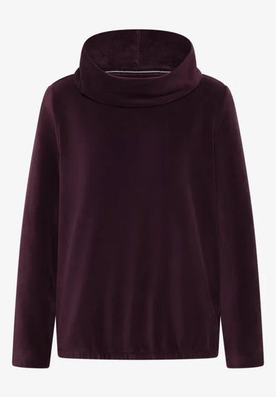 CECIL Corduroy shirt with large collar