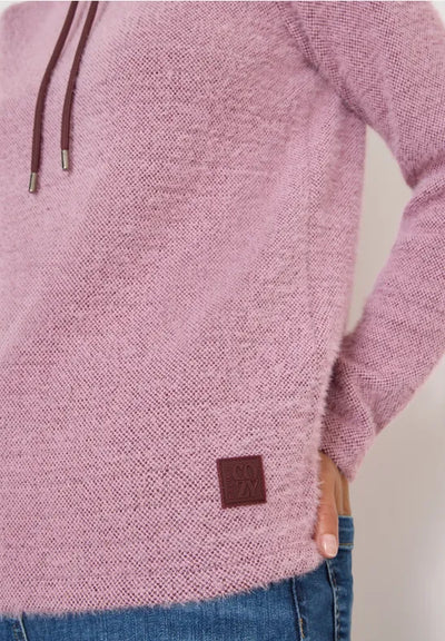 CECIL Feather yarn top