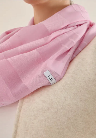 CECIL Loop scarf Pink