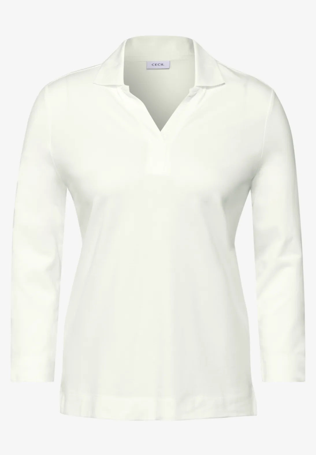 CECIL Piquée polo shirt