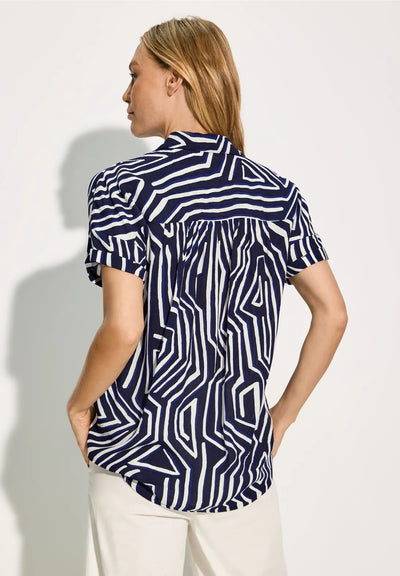 women's CECIL Printed blouse with pockets