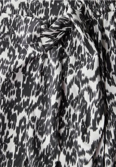 CECIL Wrap-effect midi skirt
