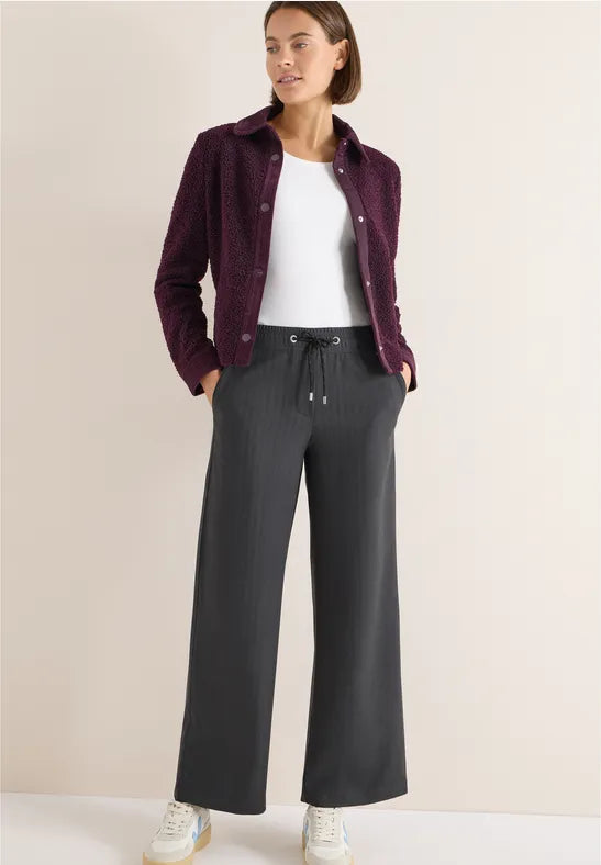 CECIL Wide leg trousers with pattern