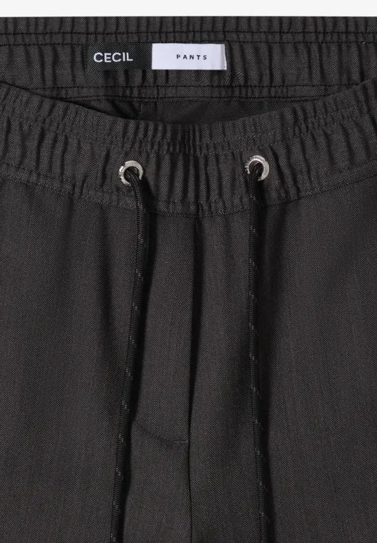 CECIL Wide leg trousers with pattern