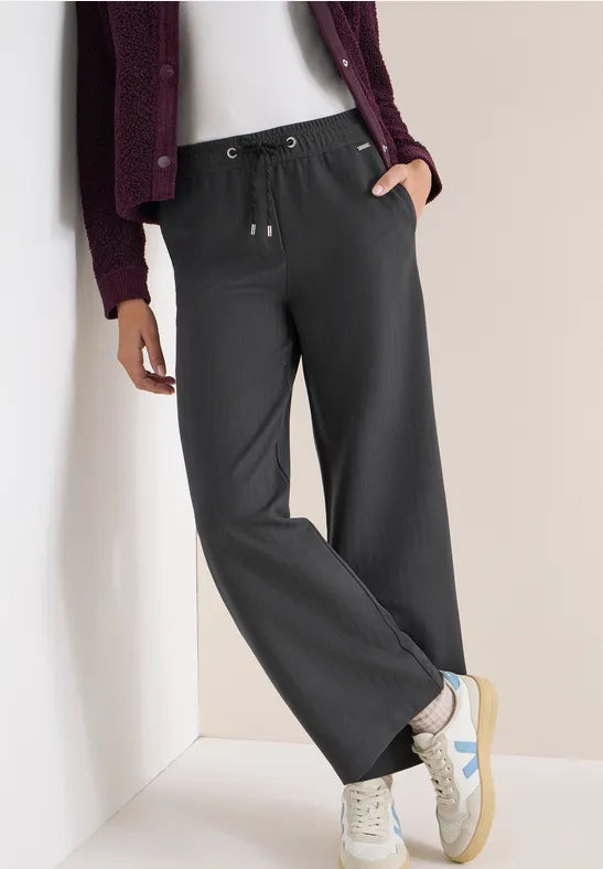CECIL Wide leg trousers with pattern