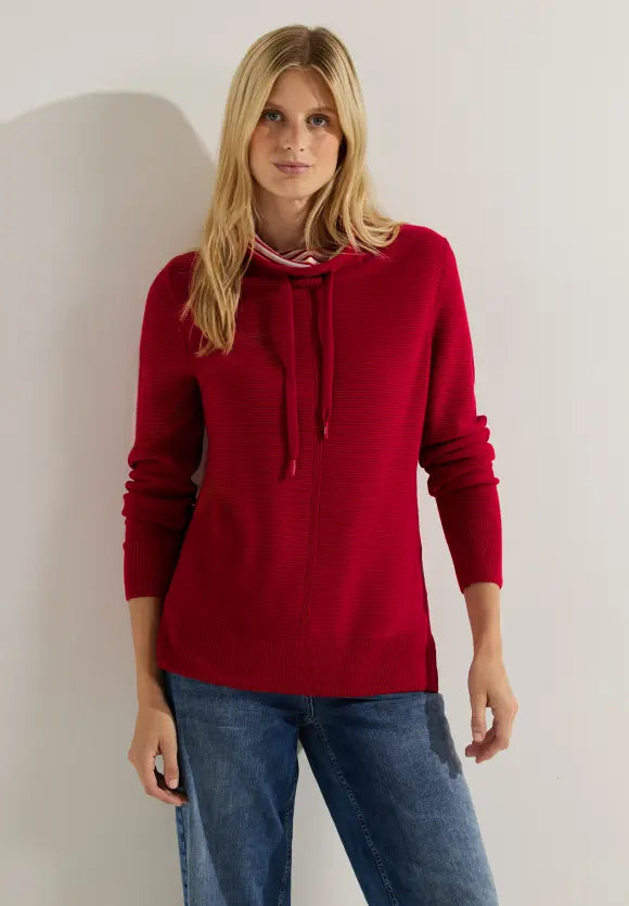 Cecil women's knit collar sweater