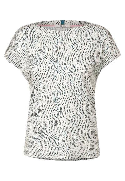 Women's Cecil dotted weave t-shirt top 