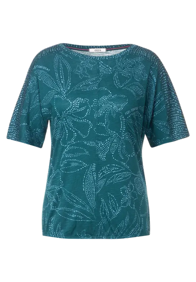 Cecil women's mixed print t-shirt top 