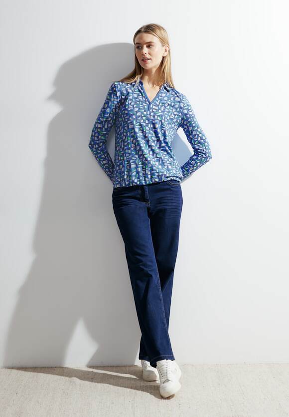 Cecil women's print tunic top blouse