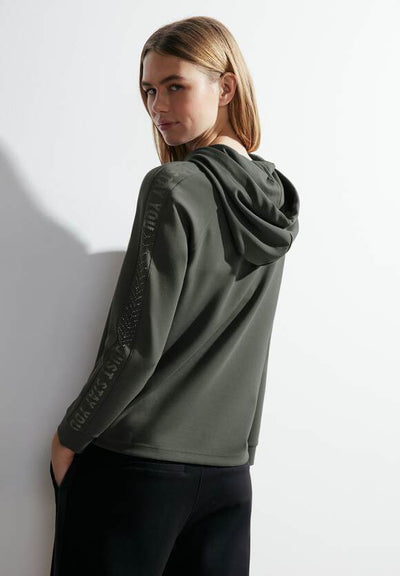 Cecil women's sleeve detail hoodie
