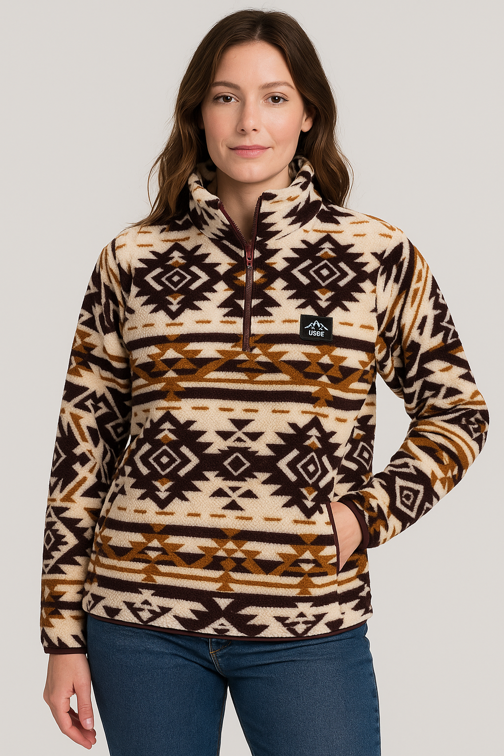 USCO jumper brown