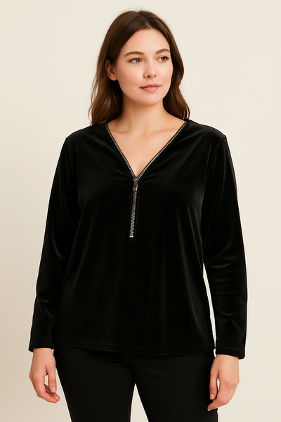 Ines velvet top