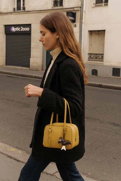 Bessie London sausage dog bag