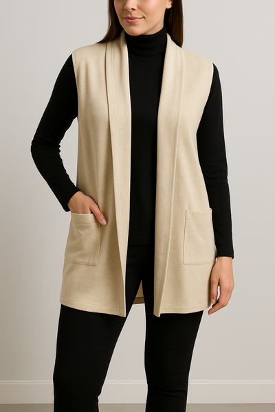 Hanna sleeveless cardigan