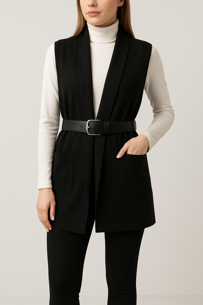 Hanna sleeveless cardigan