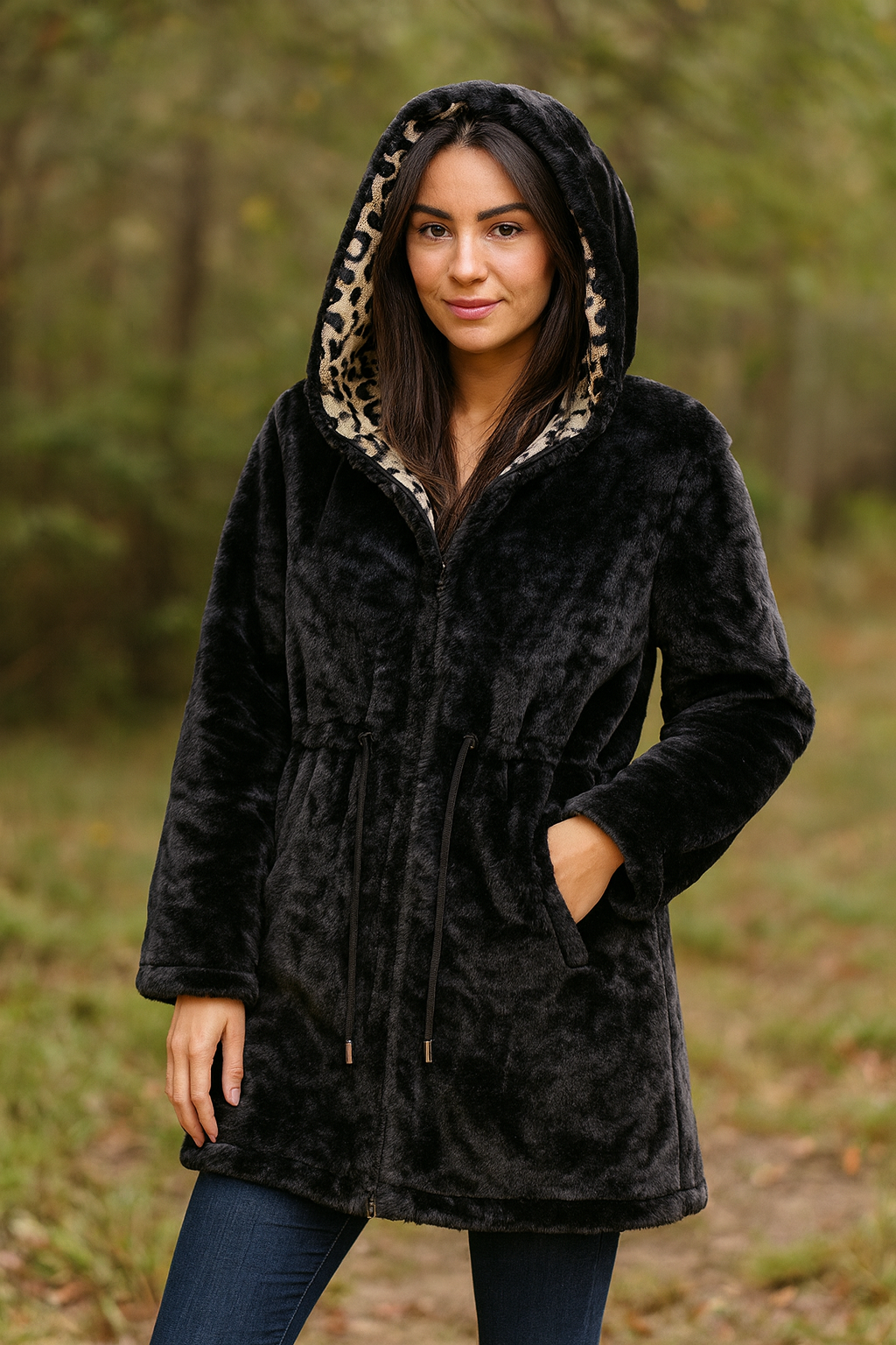 Wild/fleece reversible  Jacket