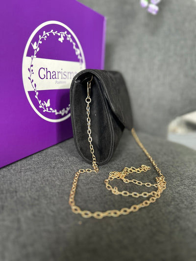 Muireann Velvet Clutch Bag