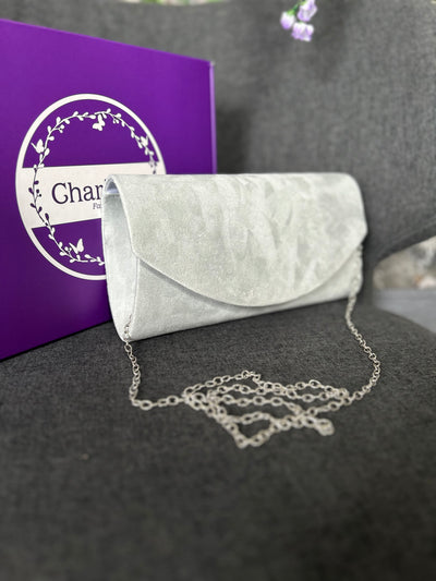 Muireann Velvet Clutch Bag