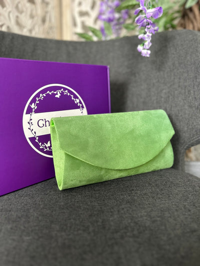 Muireann Velvet Clutch Bag