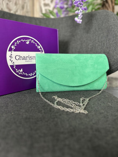 Muireann Velvet Clutch Bag